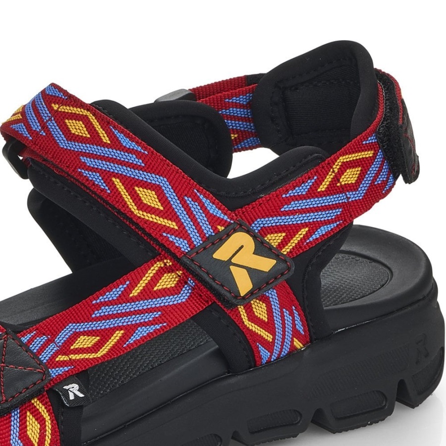 Rieker Punaiset R-evolution V8402 Naisten Sandaalit