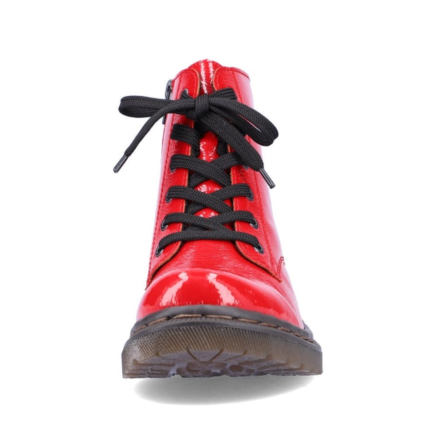 Punaiset Rieker 78240 Naisten Saappaat