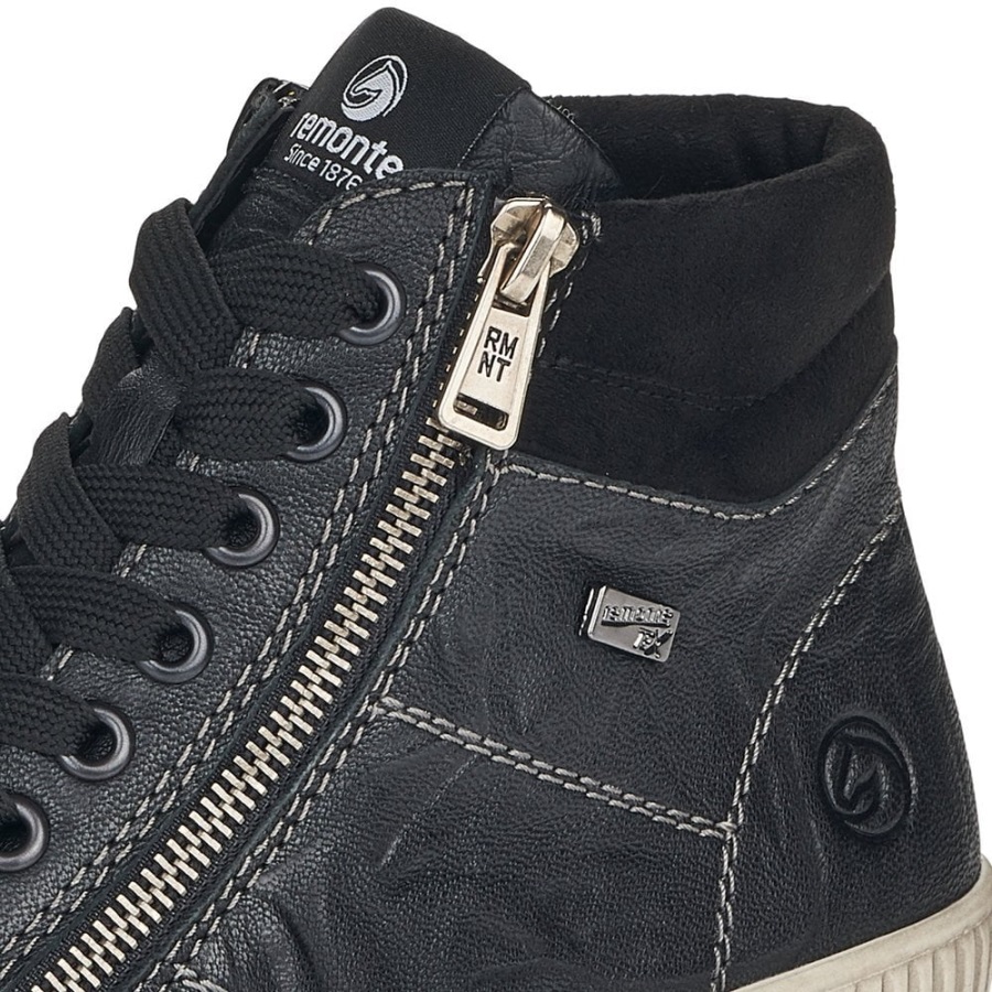 Rieker Remonte D0772 Naisten Mustat Saappaat