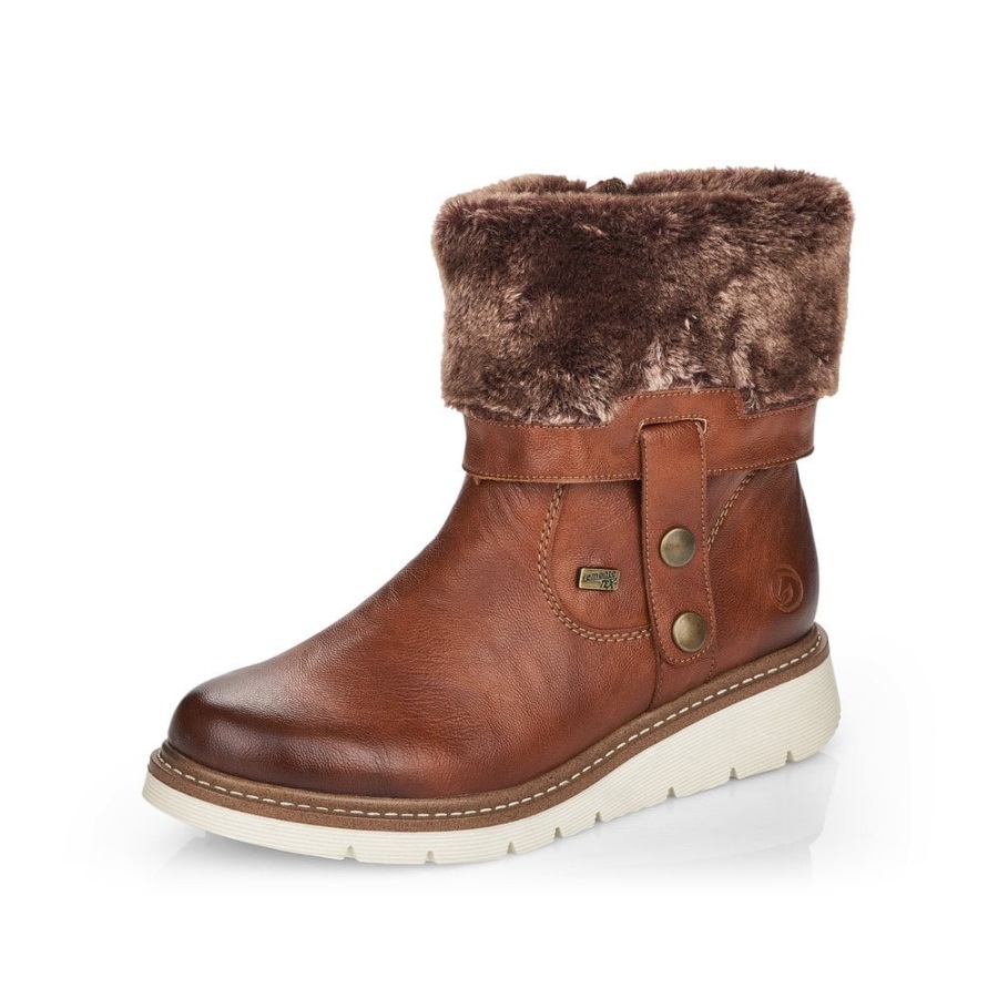 Rieker Remonte D3976 Naisten Saappaat Ruskeat