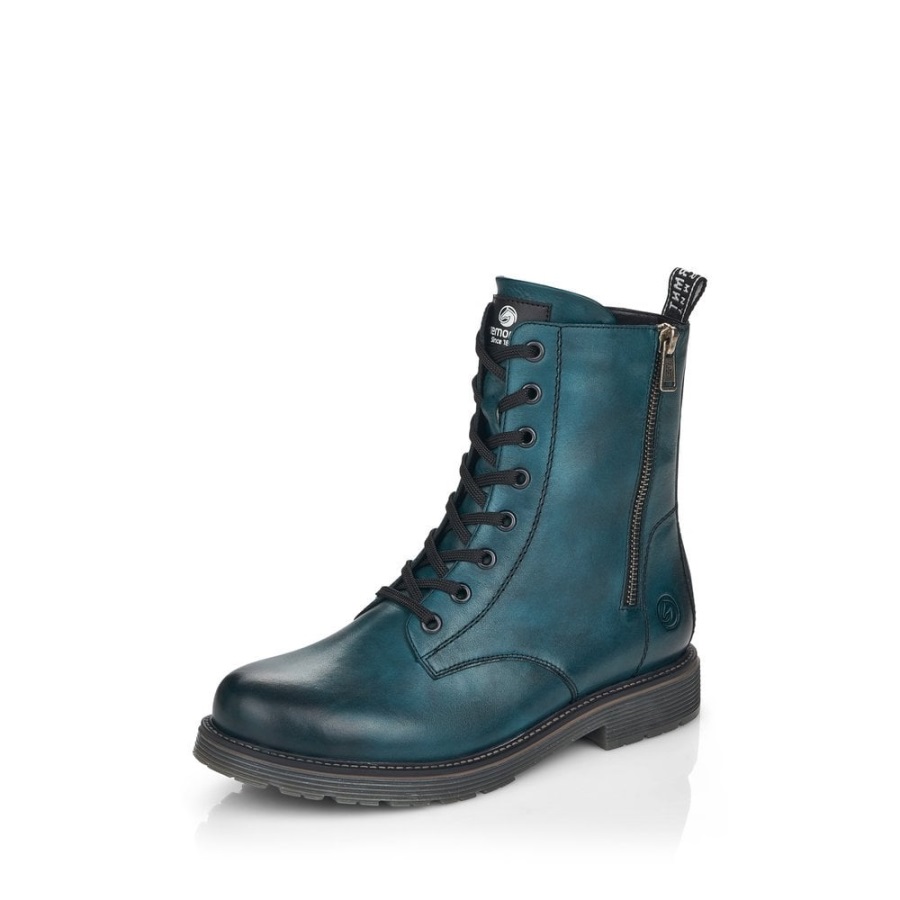 Rieker Remonte D4871 Naisten Saappaat Siniset