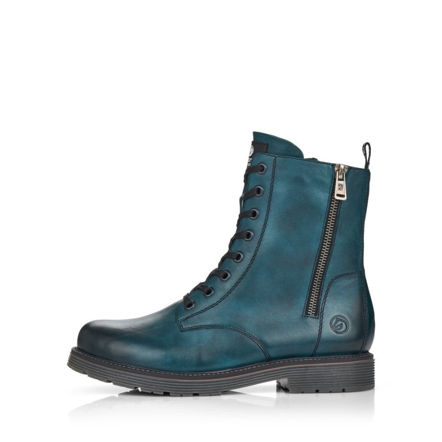 Rieker Remonte D4871 Naisten Saappaat Siniset