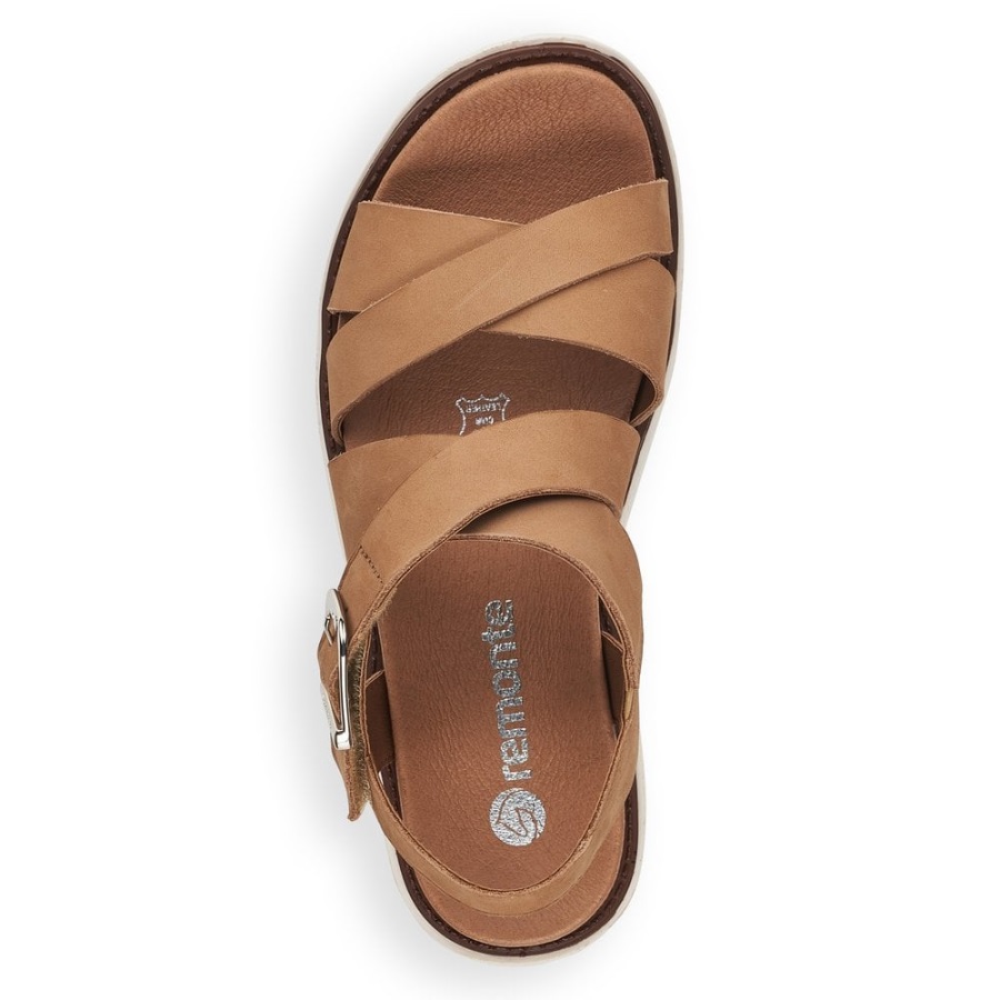 Rieker Remonte D7951 Naisten Sandaalit Beige