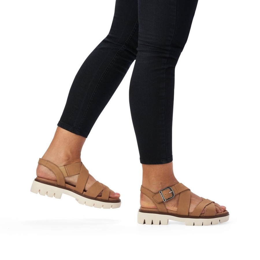 Rieker Remonte D7951 Naisten Sandaalit Beige