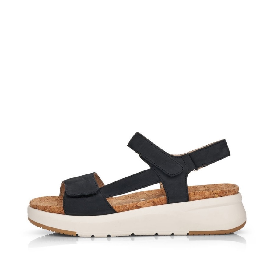 Rieker Remonte D9551 Naisten Sandaalit Siniset