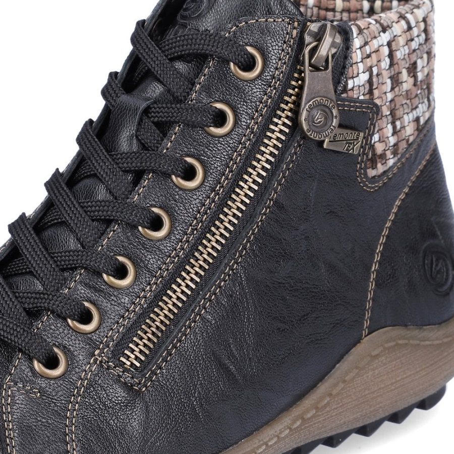 Rieker Remonte R1485 Naisten Mustat Saappaat