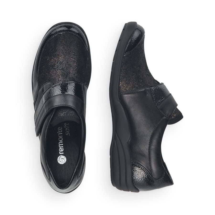 Rieker Remonte R7600 Naisten Kengät Mustat