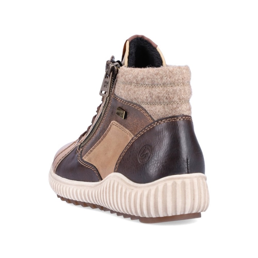 Rieker Remonte R8271 Naisten Saappaat Ruskeat