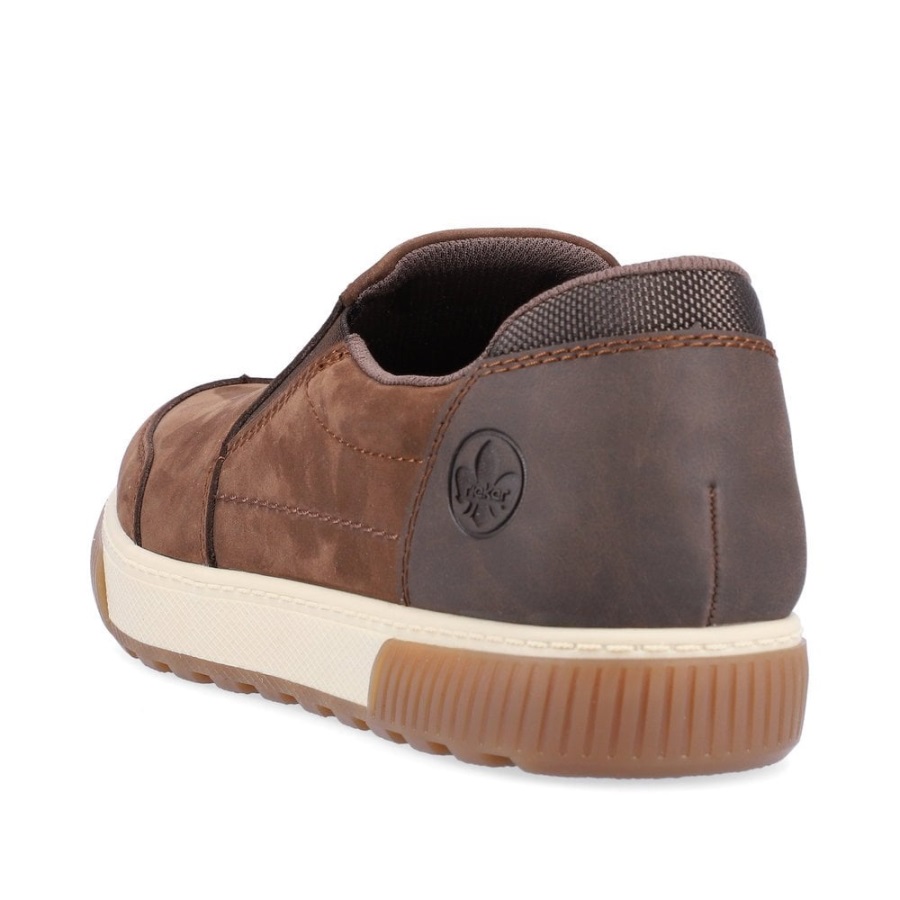 Rieker 18951 Miesten Ruskeat Slip-on Kengät