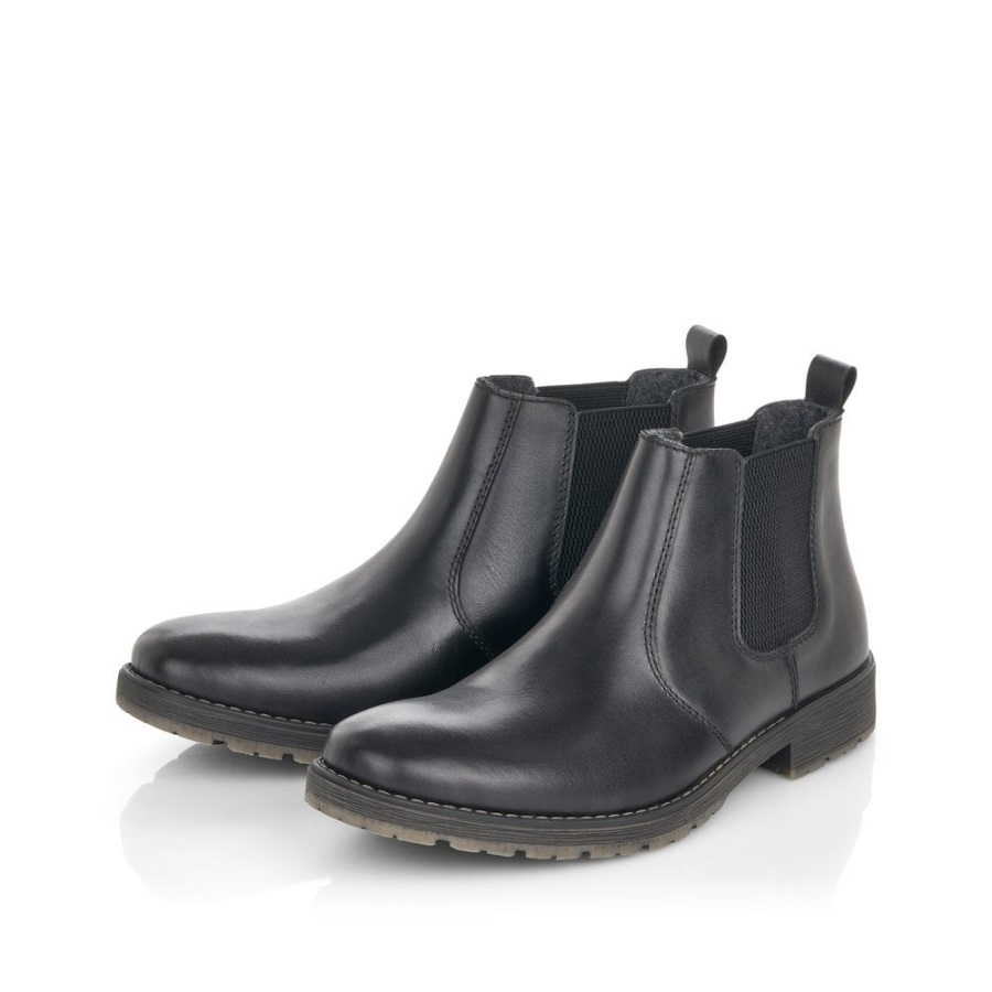 Rieker 33354 Miesten Saappaat Mustat