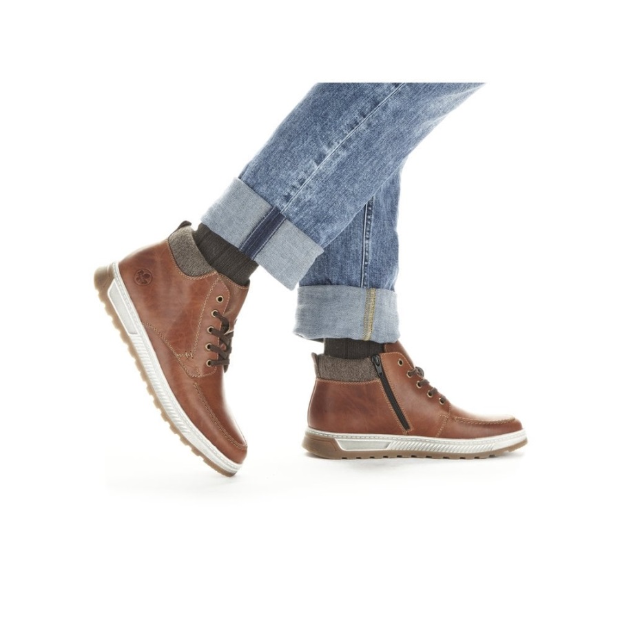 Rieker 37022 Miesten Nilkkurit Ruskeat