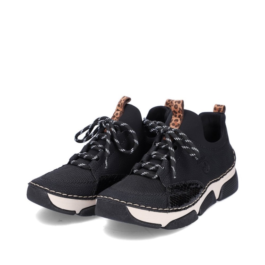 Rieker 45913 Naisten Vapaa-ajan Kengät Mustat