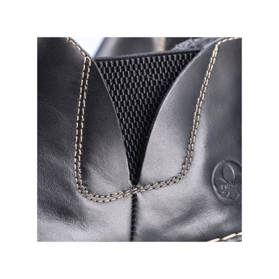 Rieker 52553 Naisten Mustat Saappaat