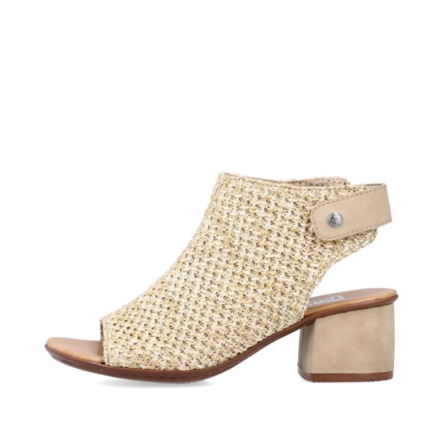 Rieker 64670 Naisten Sandaalit Beige