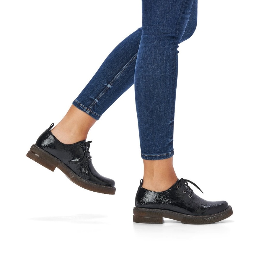 Rieker 72000 Naisten Kengät Mustat