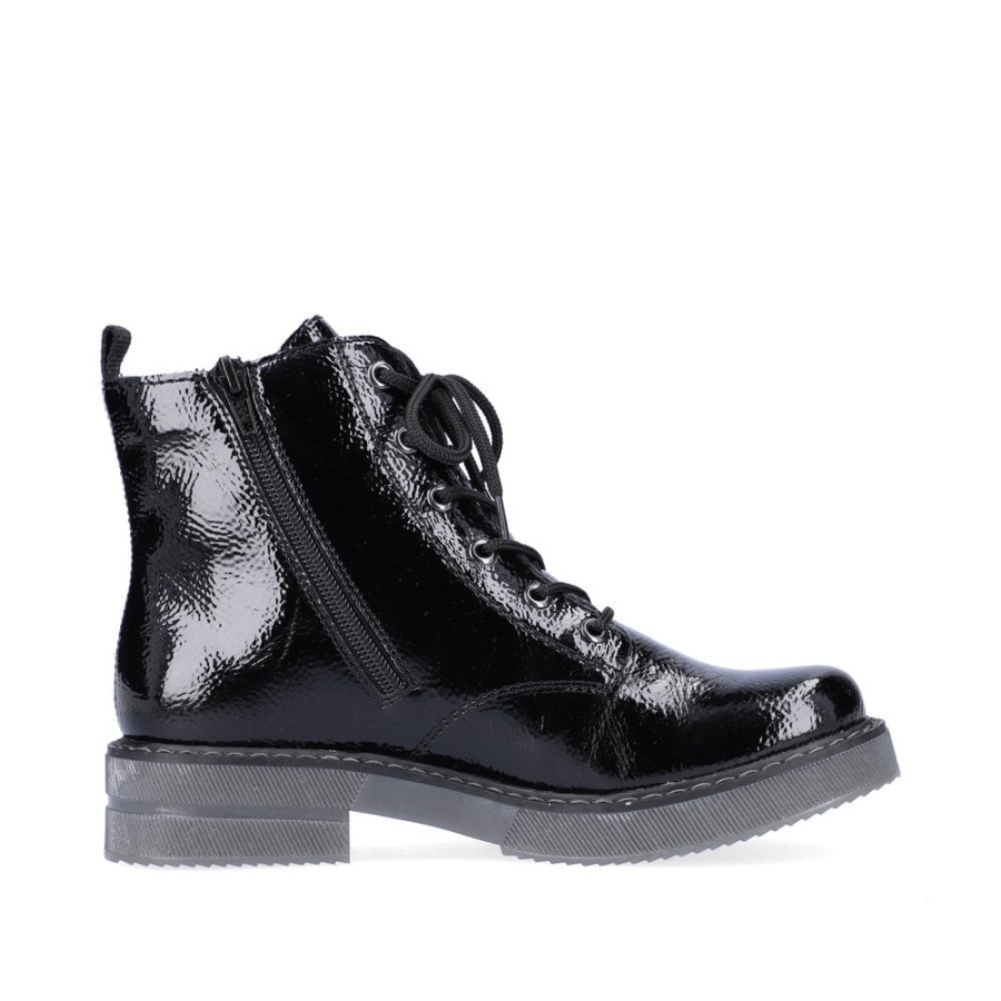 Rieker 72010 Naisten Mustat Saappaat