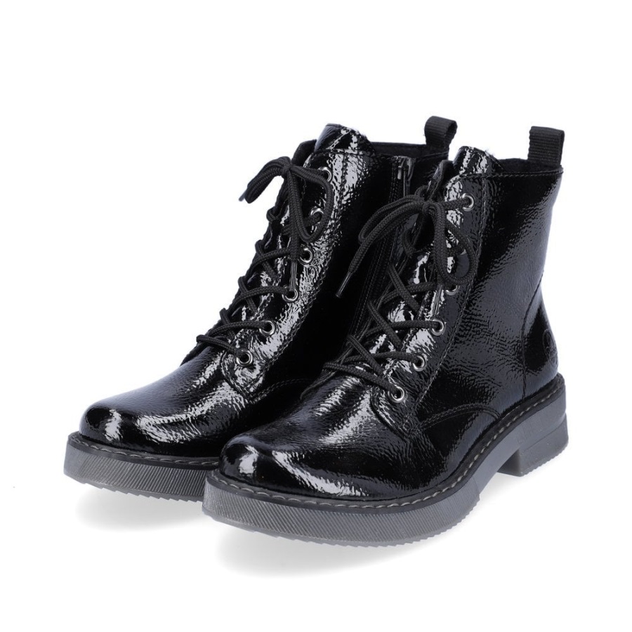 Rieker 72010 Naisten Mustat Saappaat