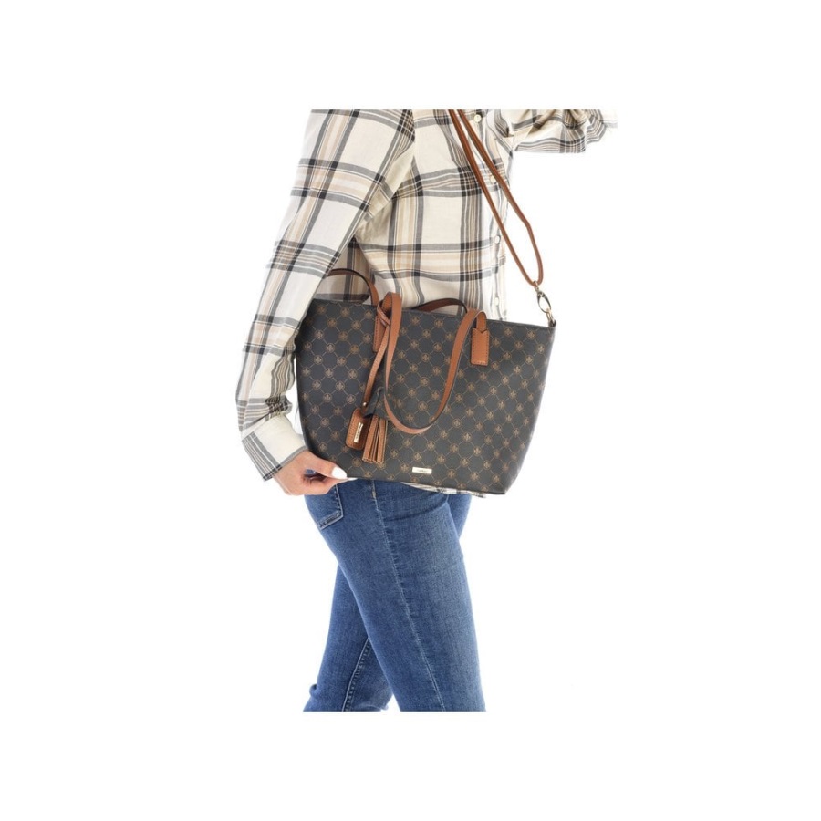 Rieker H1305-00 Naisten Musta Vetoketjullinen Laukku Musta