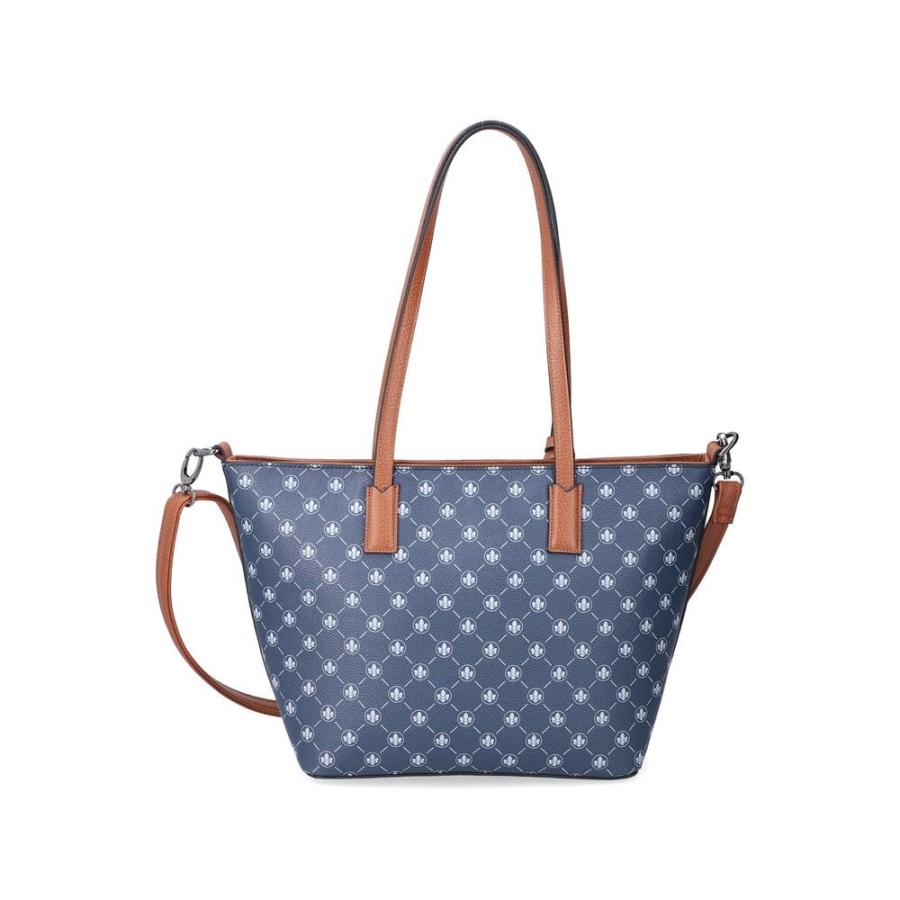 Rieker H1305-14 Naisten Sininen Vetoketjukassi Sininen