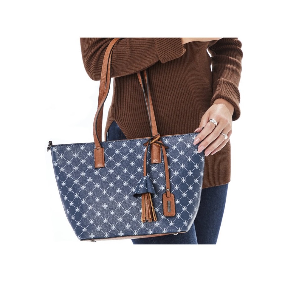 Rieker H1305-14 Naisten Sininen Vetoketjukassi Sininen