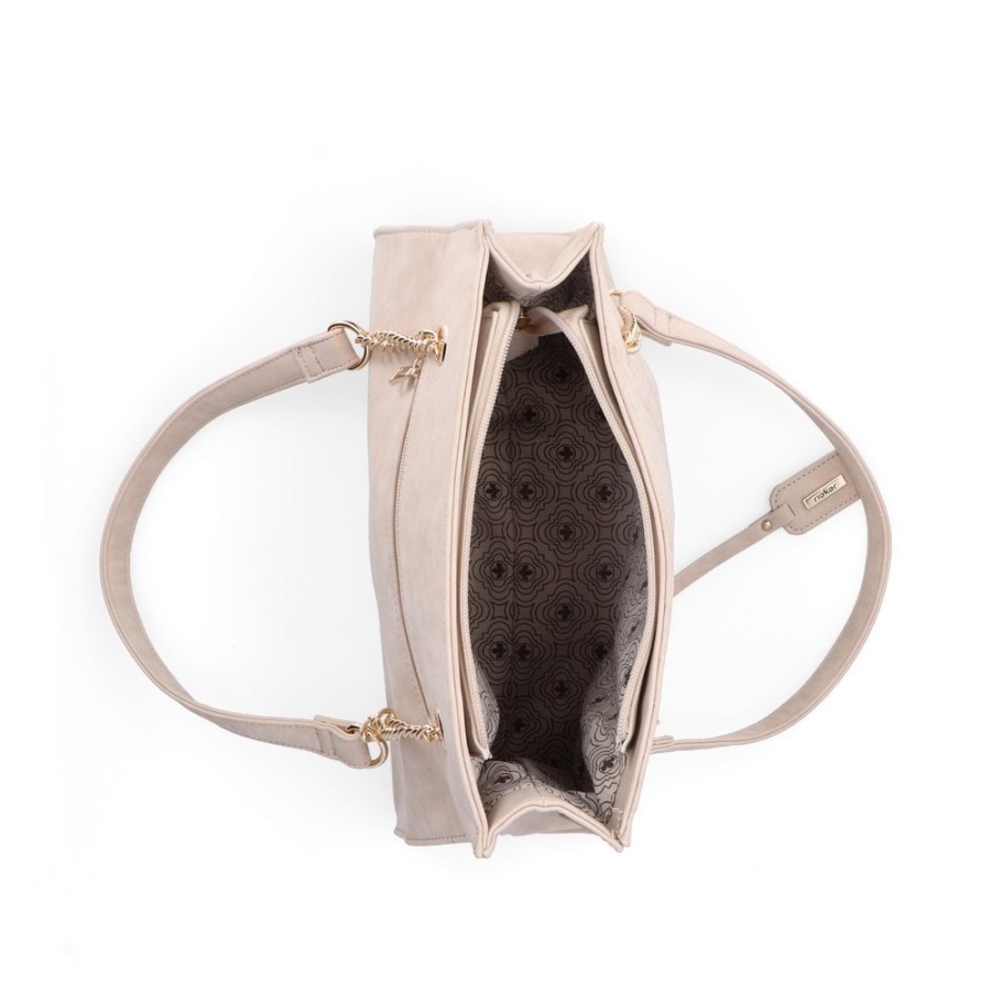 Rieker H1336-60 Naisten Beige Vetoketjullinen Käsilaukku Beige