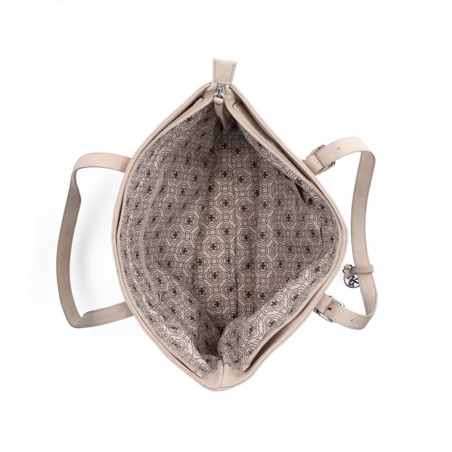 Rieker H1491-60 Naisten Beige Vetoketjukassi Beige