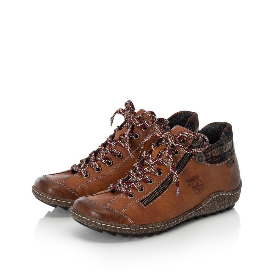 Rieker L7516-24 Naisten Ruskeat Nilkkurit Ruskeat