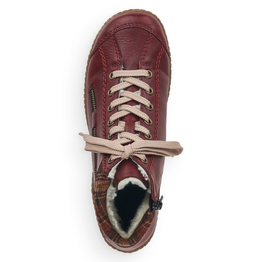 Rieker L7543 Naisten Nilkkurit Punaiset