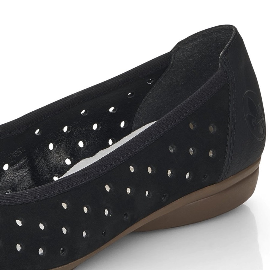 Rieker L8355 Naisten Kengät Mustat