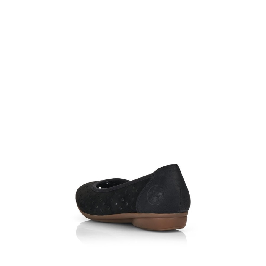 Rieker L8355 Naisten Kengät Mustat