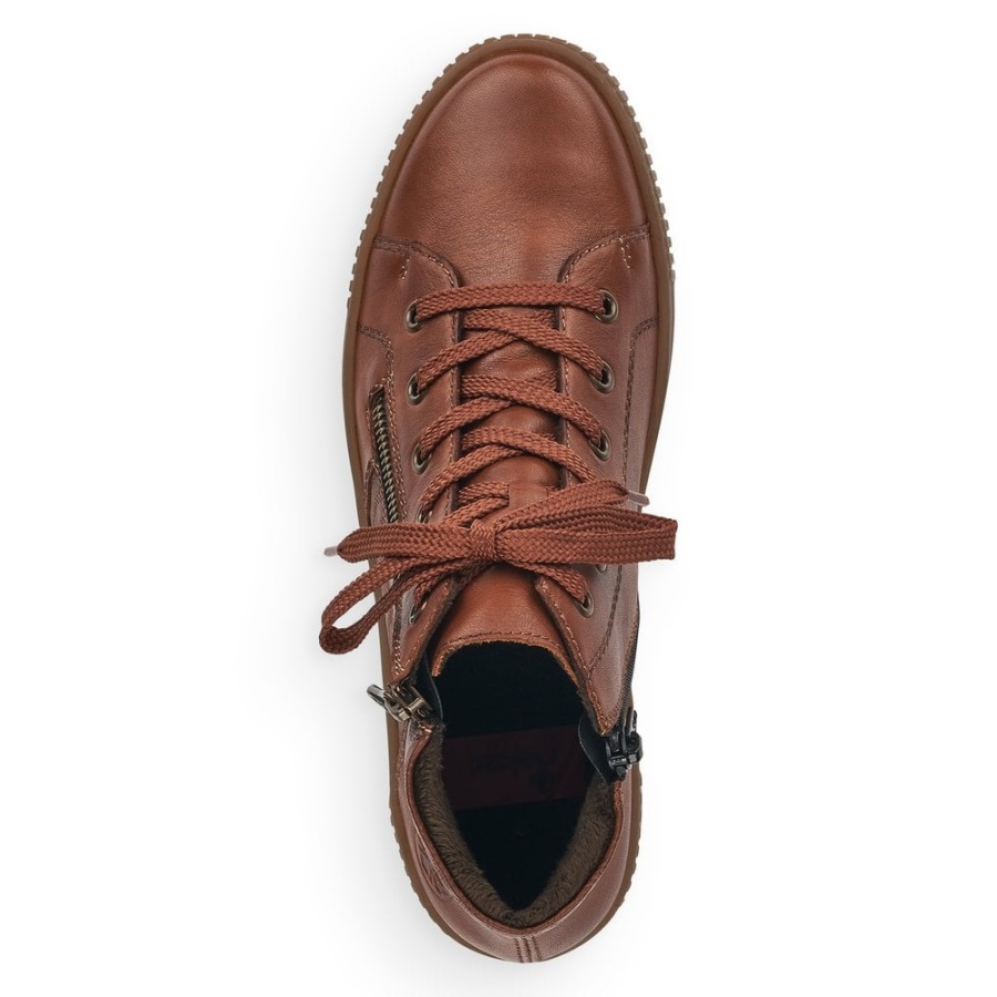 Rieker M6434 Naisten Ruskeat Saappaat