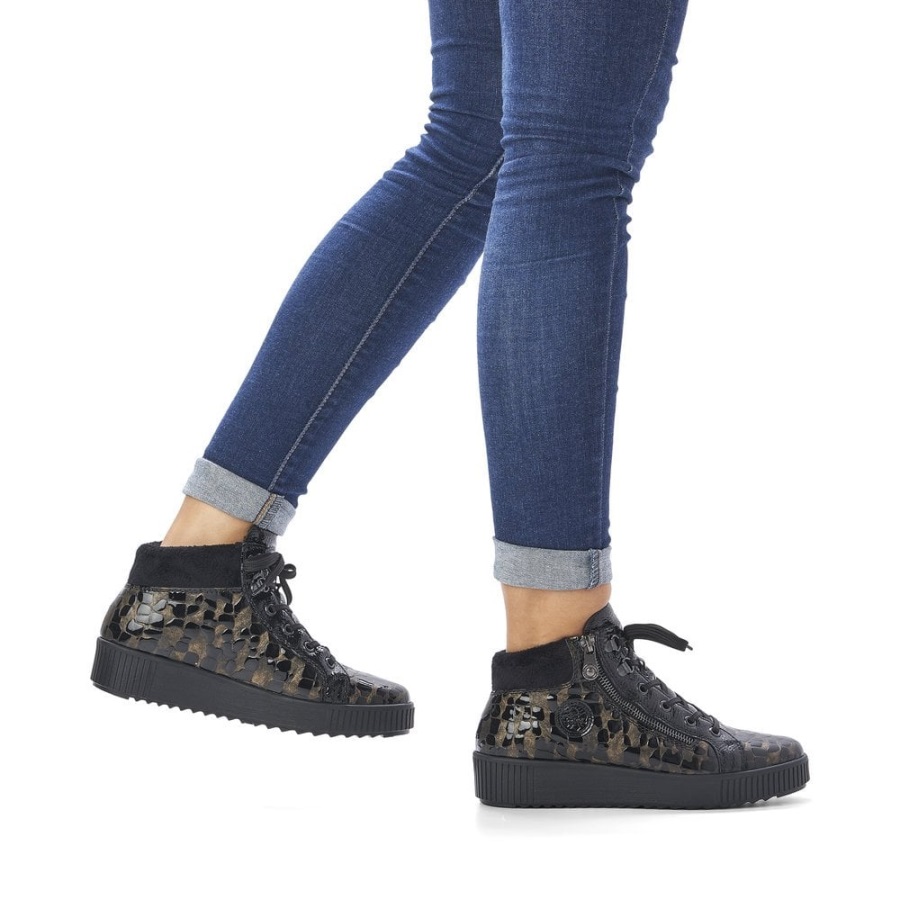 Rieker M6441 Naisten Metallisaappaat