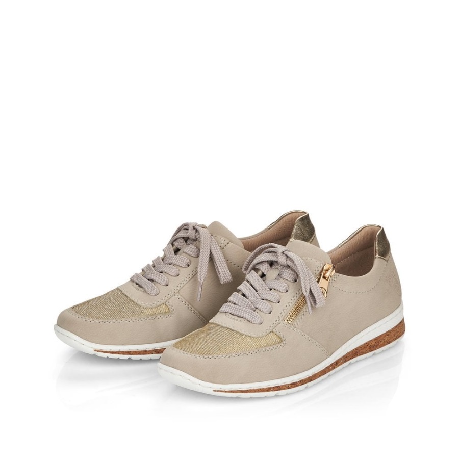 Rieker N5121 Naisten Kengät Beige