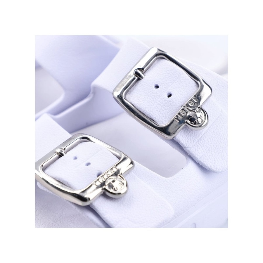 Rieker P2180 Naisten Sandaalit Valkoiset