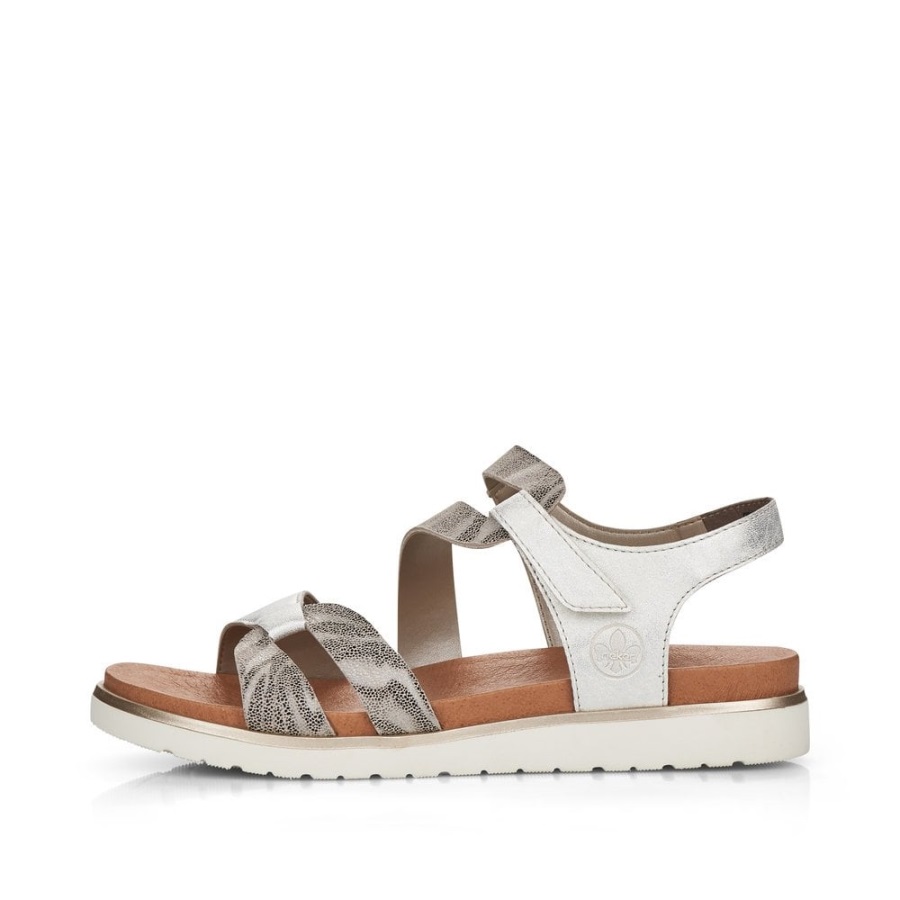 Rieker V5069 Naisten Sandaalit Metallinen