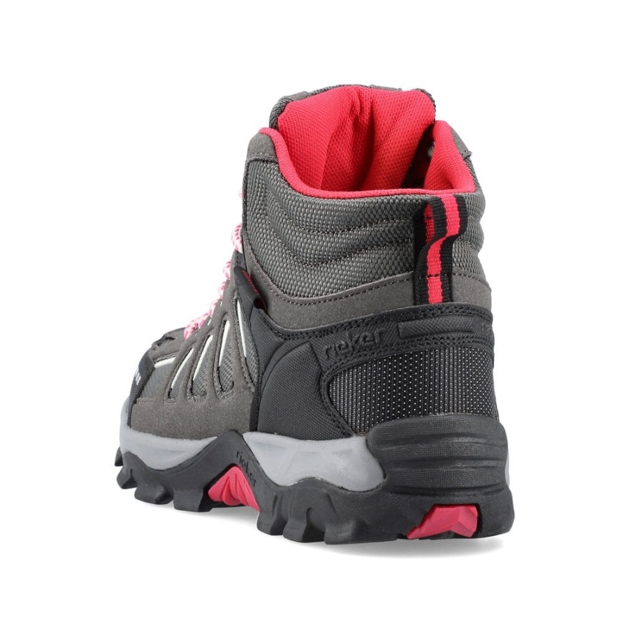 Rieker X8820 Naisten Mustat Saappaat