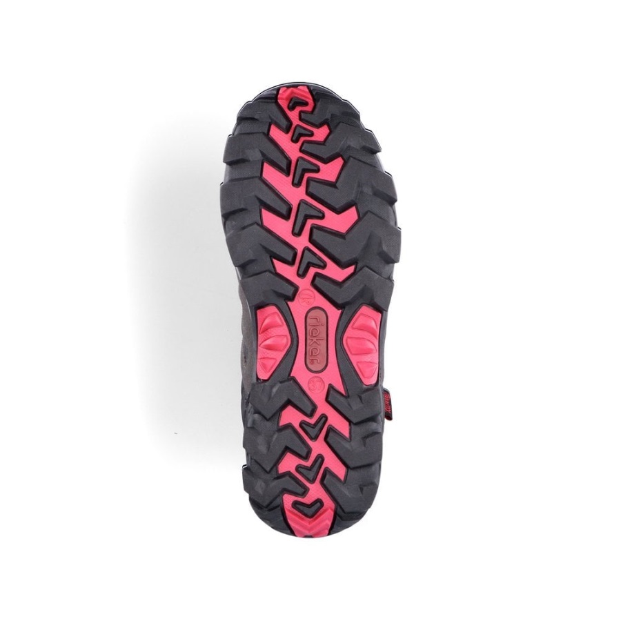 Rieker X8820 Naisten Mustat Saappaat