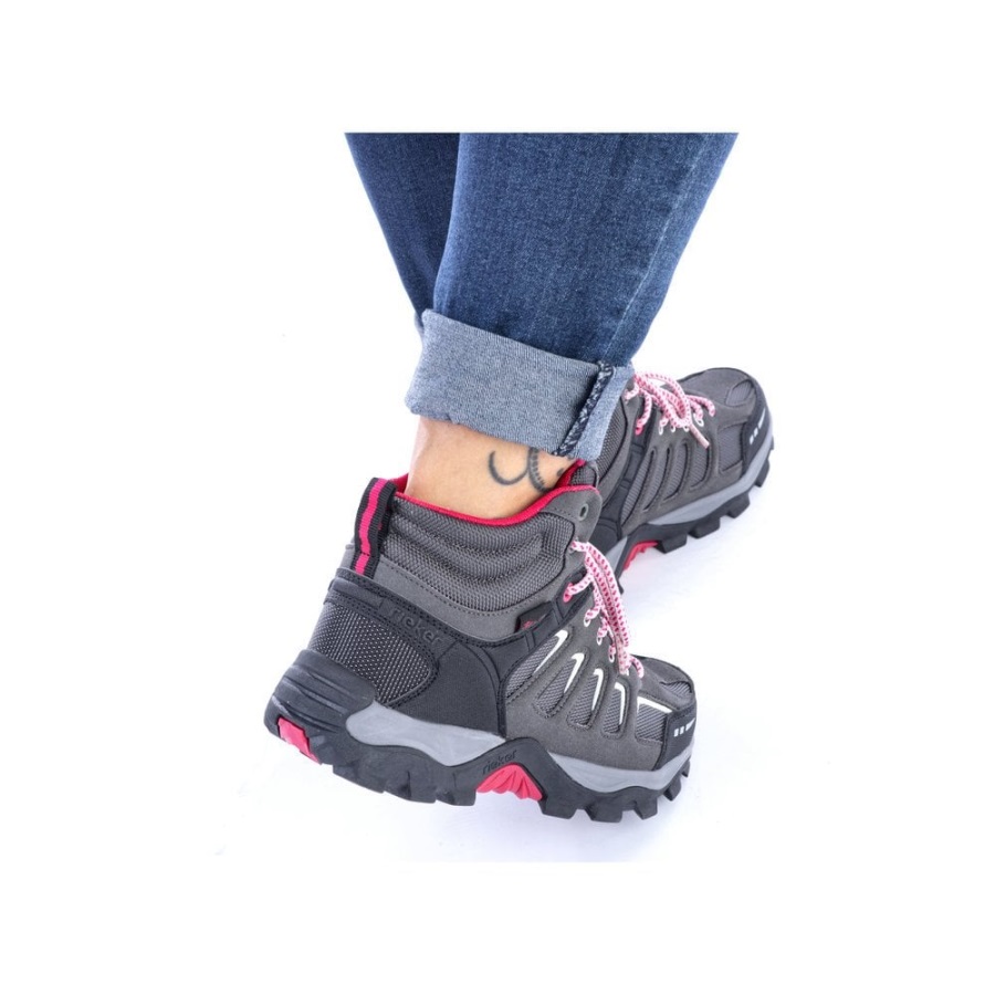 Rieker X8820 Naisten Mustat Saappaat