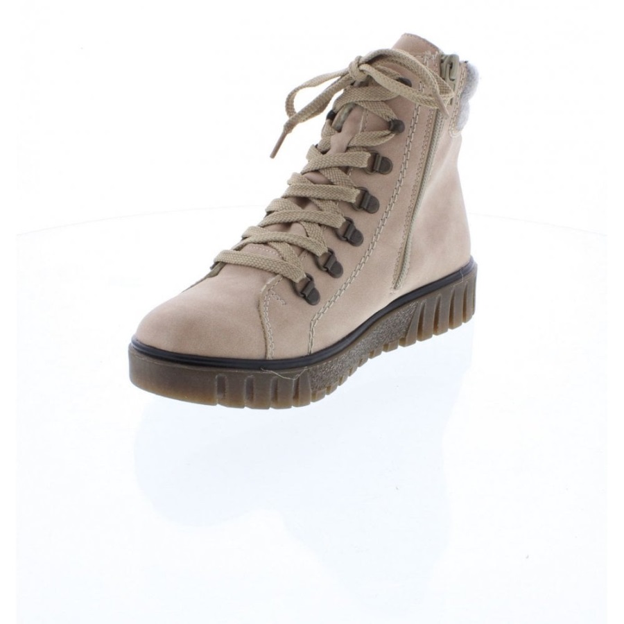 Rieker Y3440 Naisten Vaaleanpunaiset Nilkkurit