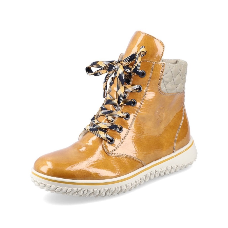 Rieker Z4206 Naisten Saappaat Keltaiset