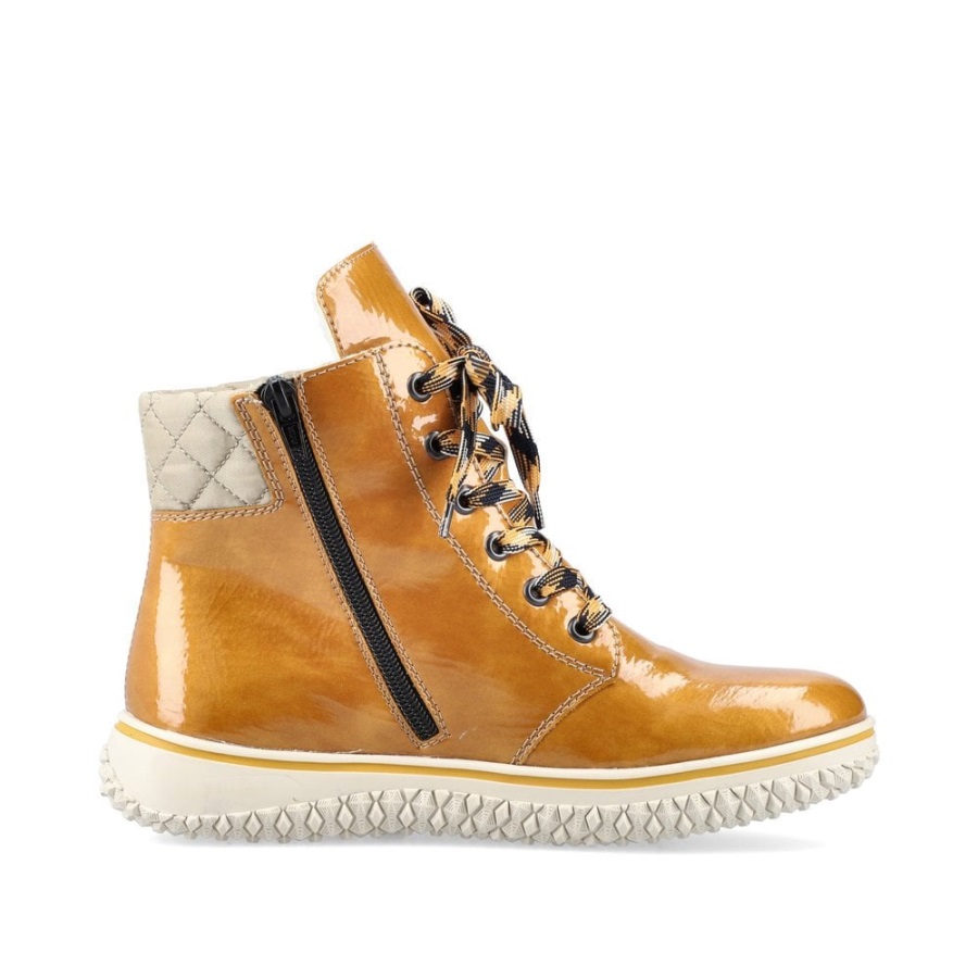Rieker Z4206 Naisten Saappaat Keltaiset