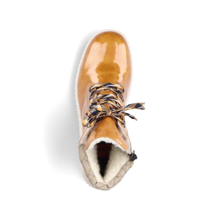 Rieker Z4206 Naisten Saappaat Keltaiset