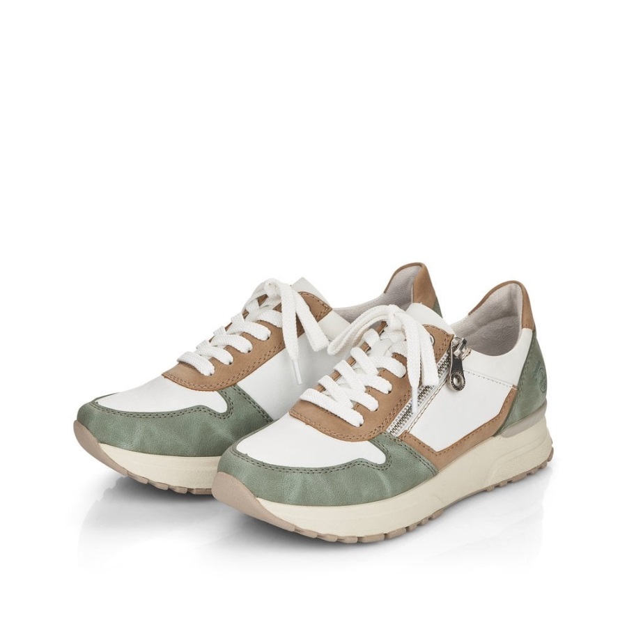 Valkoiset Rieker N7422 Naisten Kengät