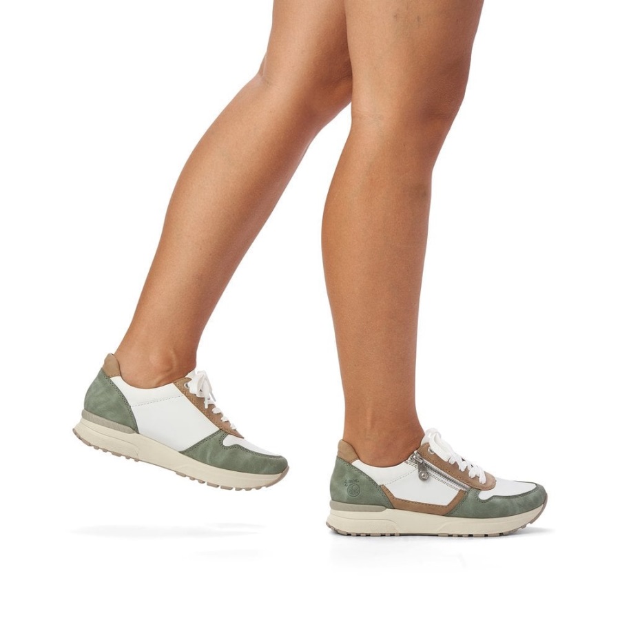 Valkoiset Rieker N7422 Naisten Kengät