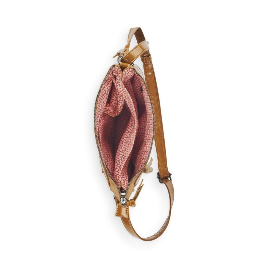 Rieker Yellow Remonte Q0702-68 Naisten Keltainen Käsilaukku