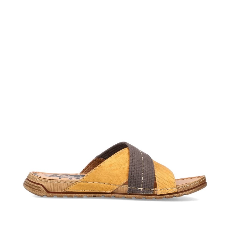 Keltaiset Rieker 21995 Miesten Sandaalit
