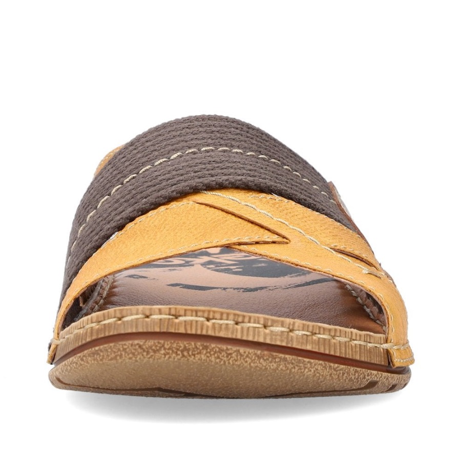 Keltaiset Rieker 21995 Miesten Sandaalit