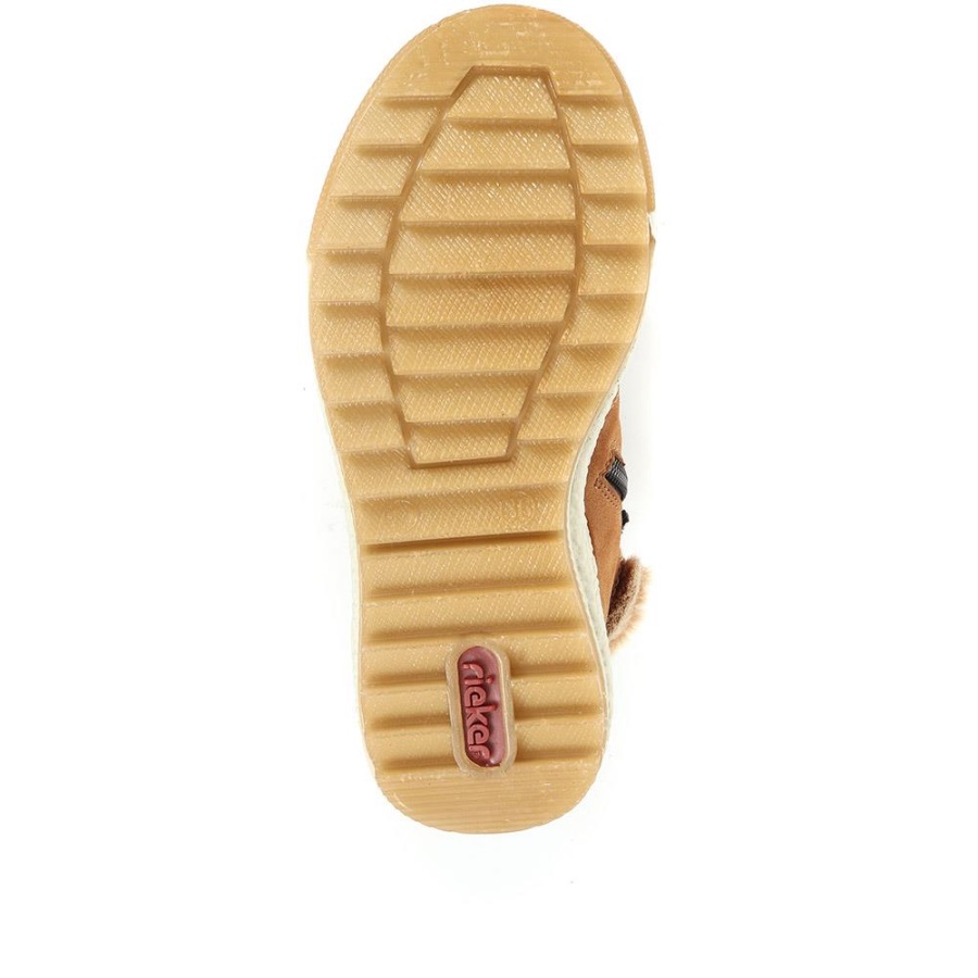 Rieker Ruskeat Moninauhaiset Retkeilykengät