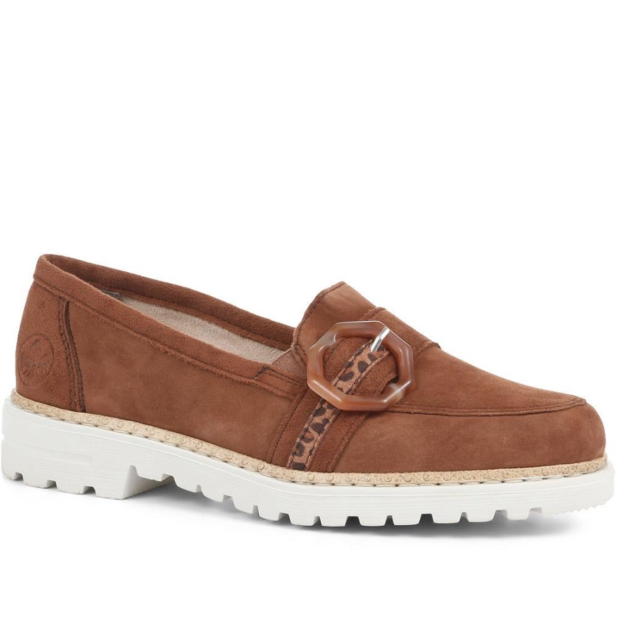 Rieker Casual Solki Loafers Tan