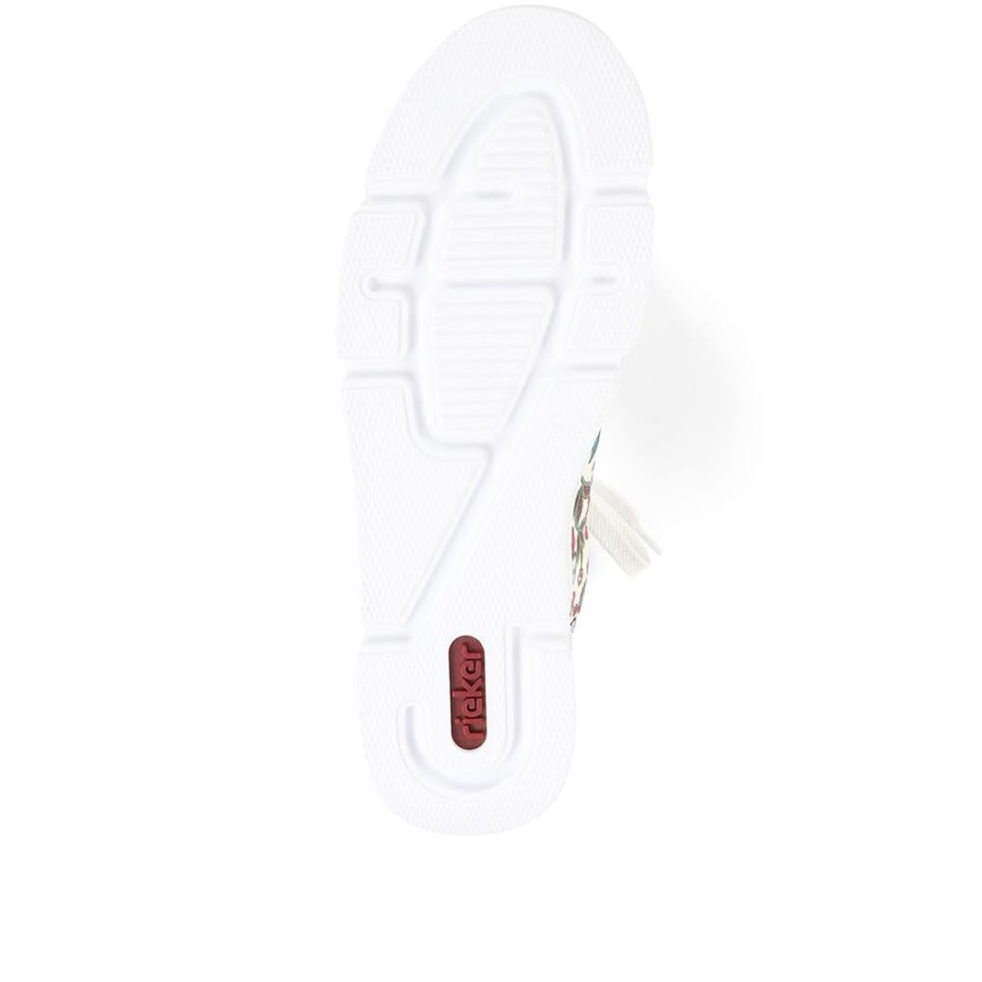 Rieker Kukkaiset Paksut Alustavaljaat